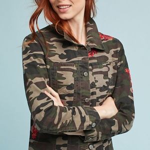 Anthro Pilcro & the Letterpress Embroidered Camo